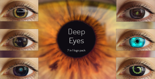 Deep Eyes | 7 in 1 logo pack