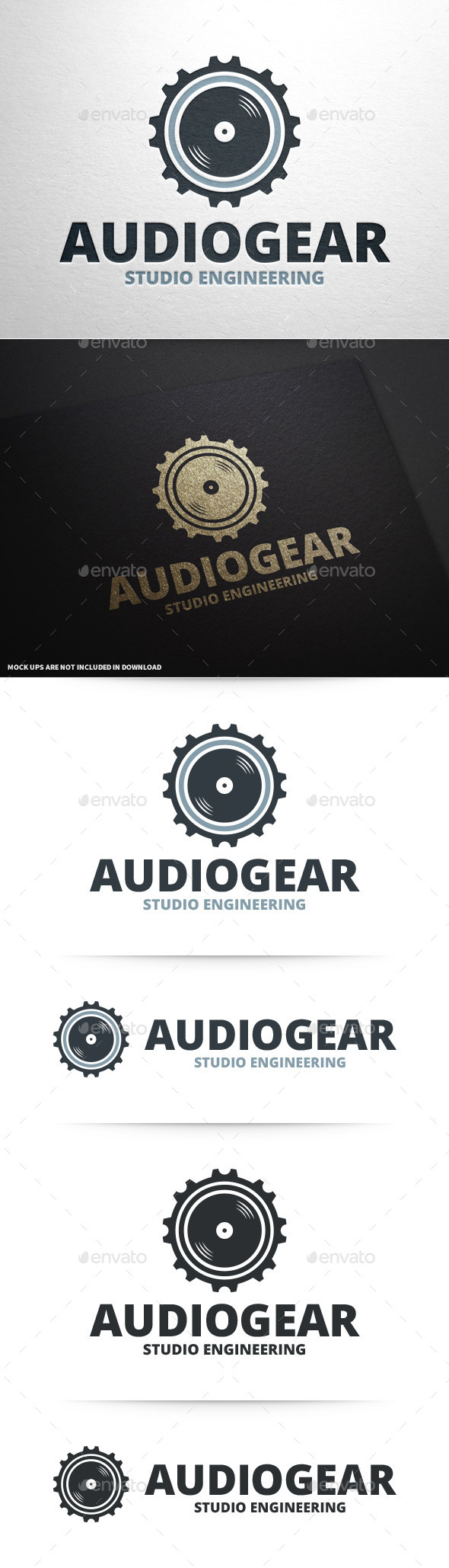 Audio Gear Logo Template - Objects Logo Templates