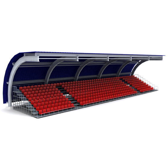 Stadium seating tribune - 3Docean 10148426