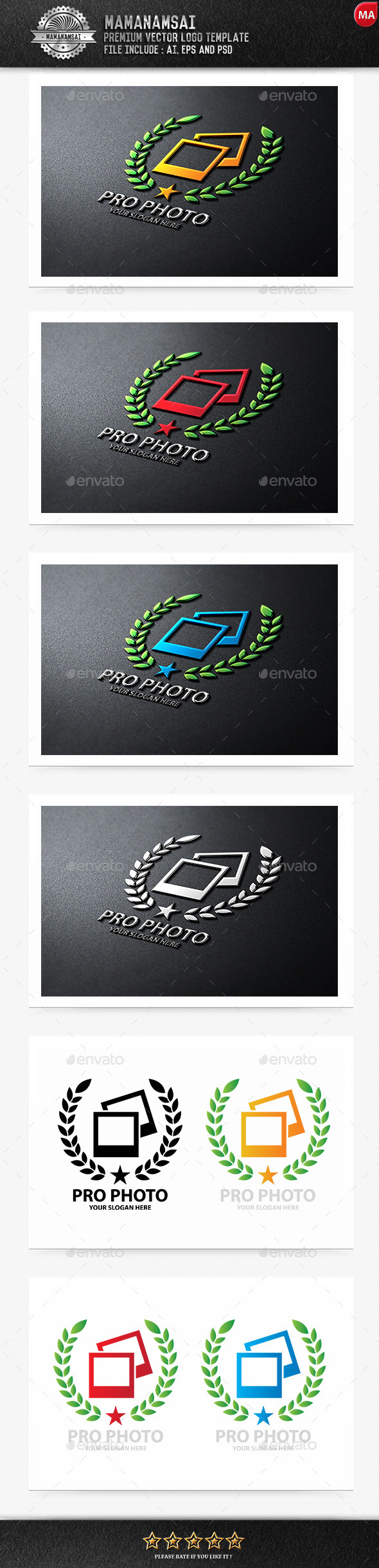 Pro Photo Logo - Logo Templates