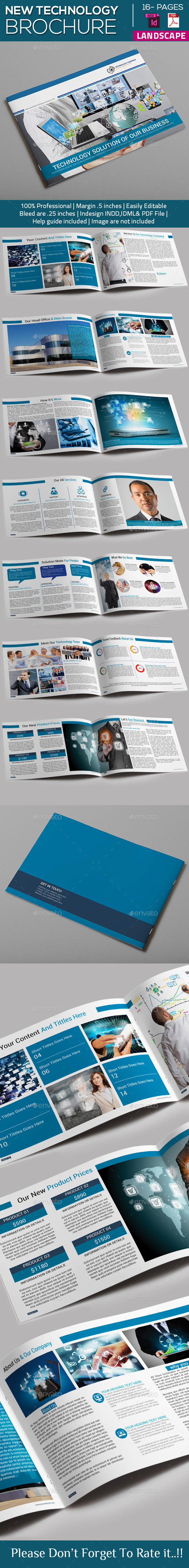 New Technology Brochure Catalog Templates - Catalogs Brochures