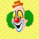 Funny Clown Walking