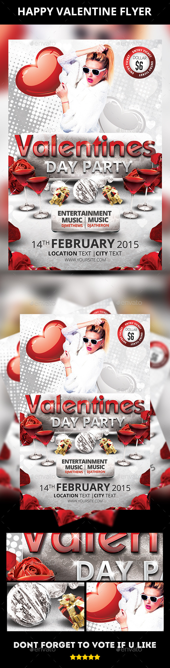 Valentine Day Flyer V14 - Clubs & Parties Events