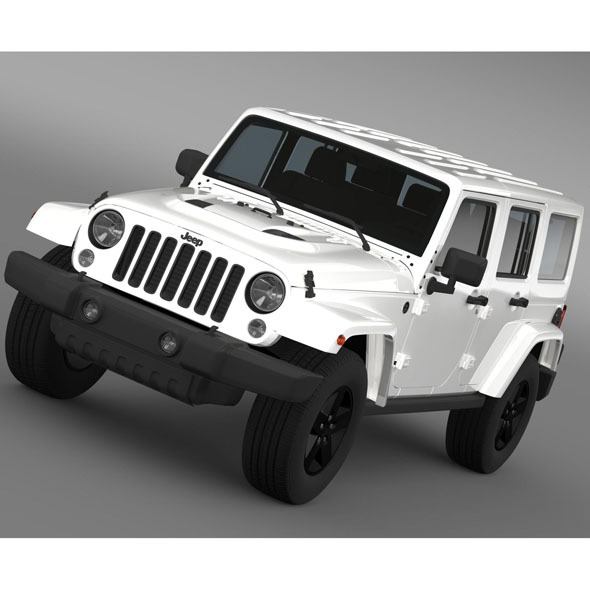 Jeep Wrangler Unlimited - 3Docean 10158373