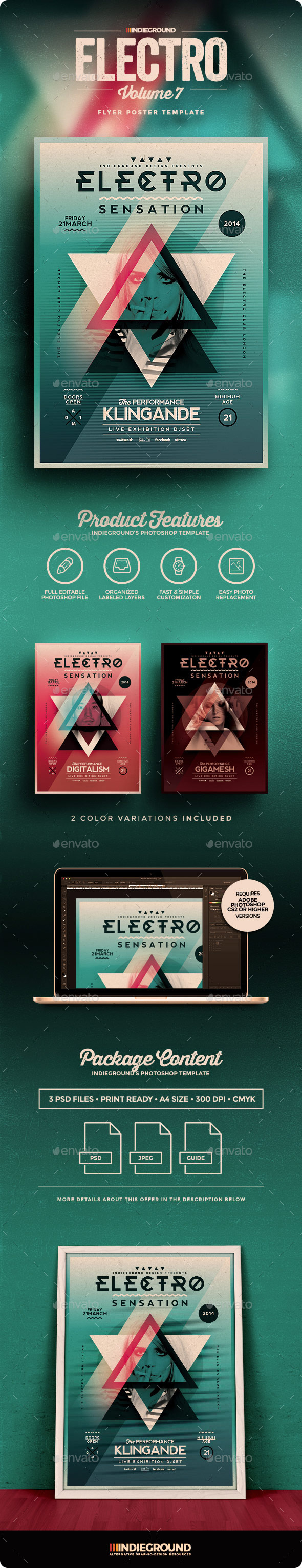 Electro Flyer/Poster Vol. 7 - Events Flyers