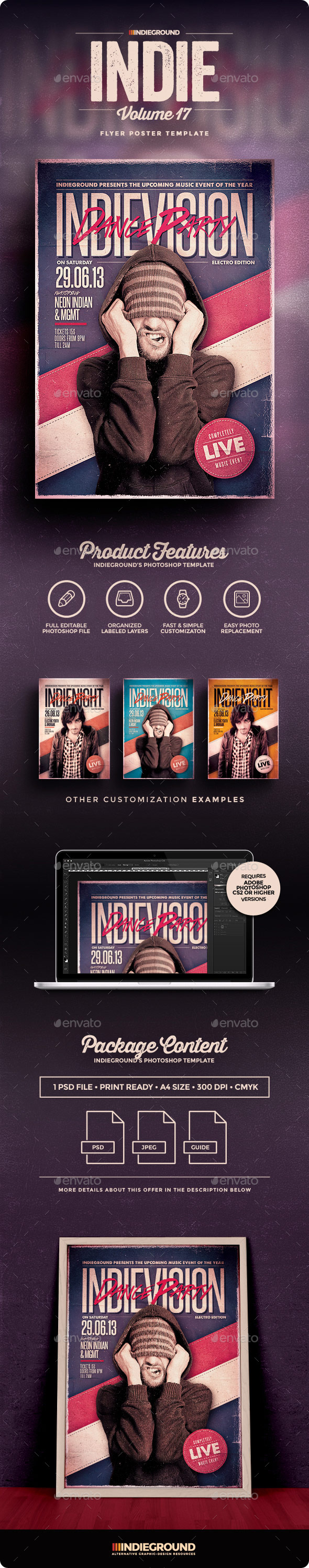 Indie Flyer/Poster Vol. 17 - Events Flyers