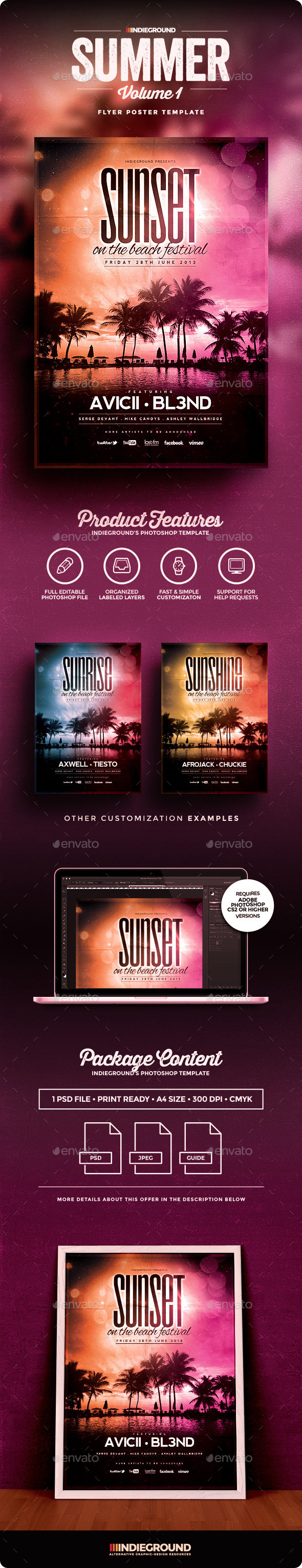 Summer Flyer/Poster - Events Flyers