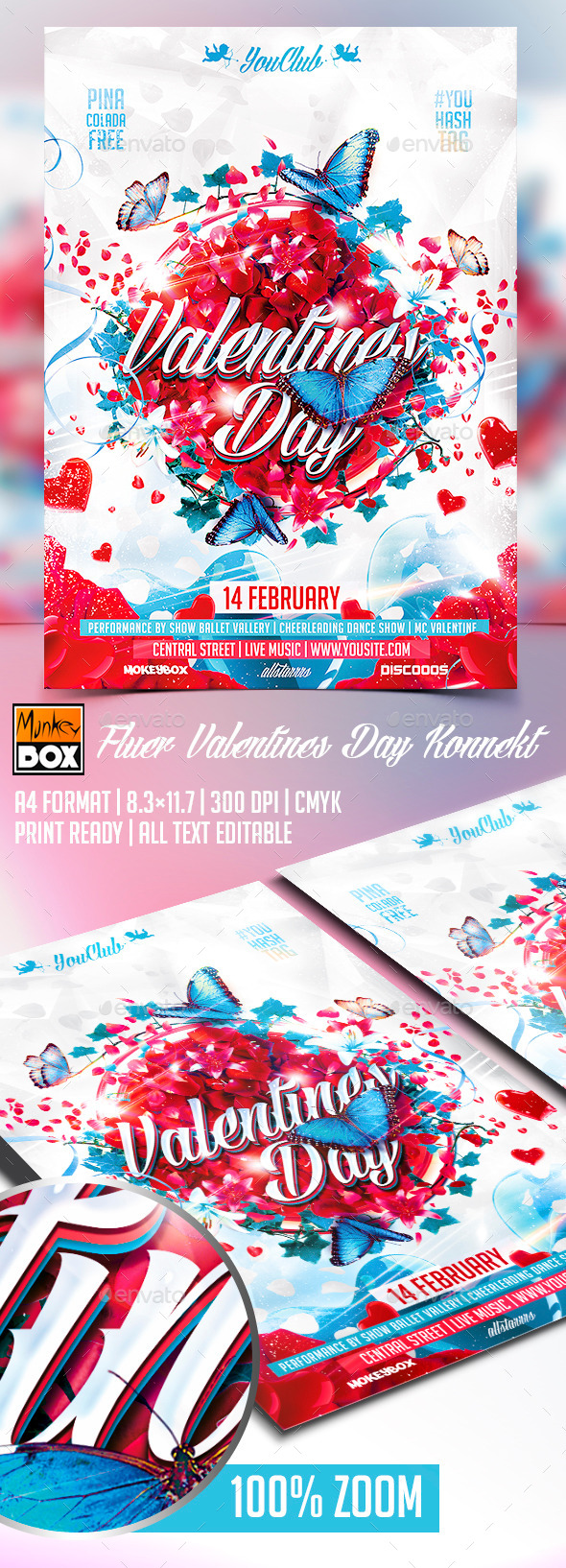 Flyer Valentines Day Konnekt