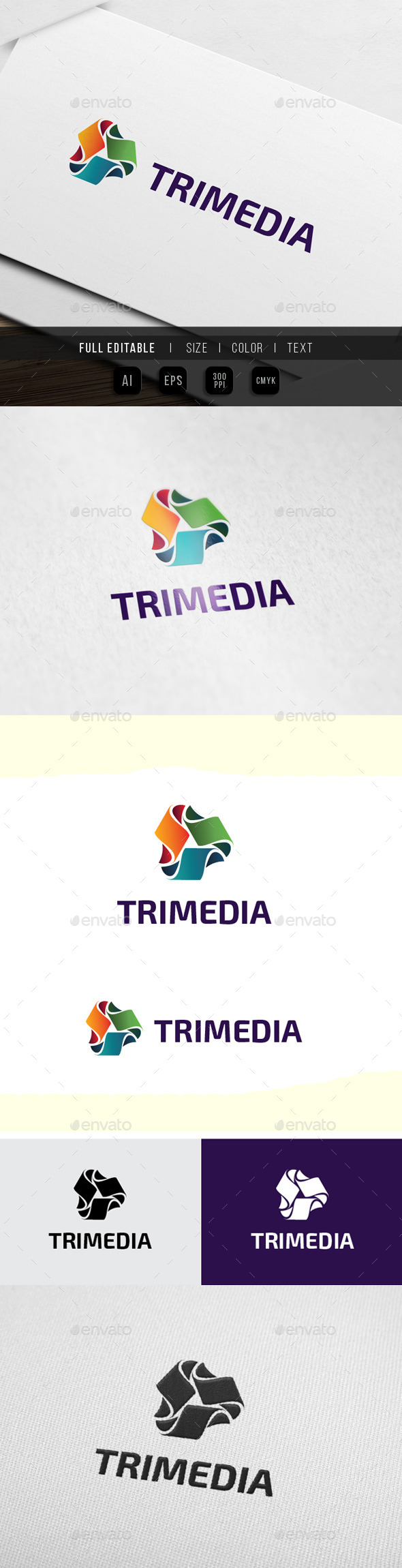 App Media - Technology Industry - Abstract Logo Templates