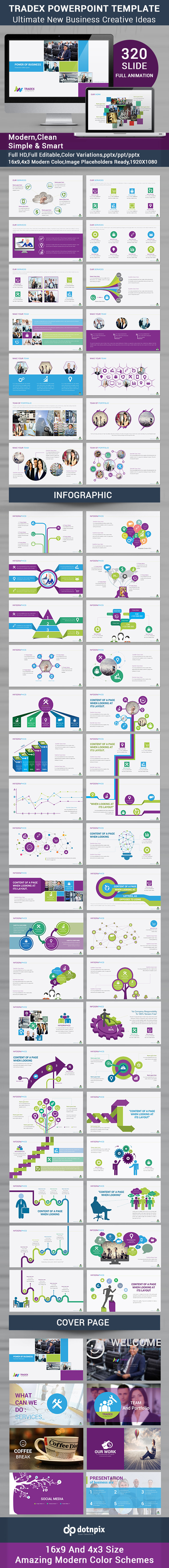 Tradex Powerpoint Template - Business PowerPoint Templates