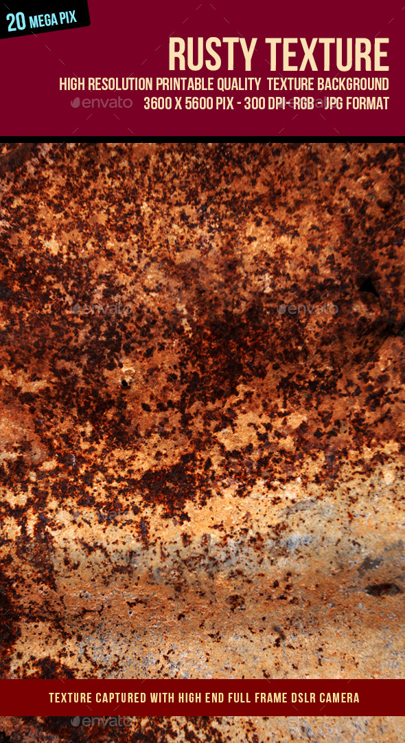 Rusty Texture 021 - Metal Textures