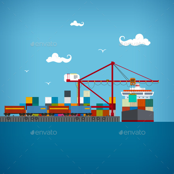 Cargo Seaport - Industries Business