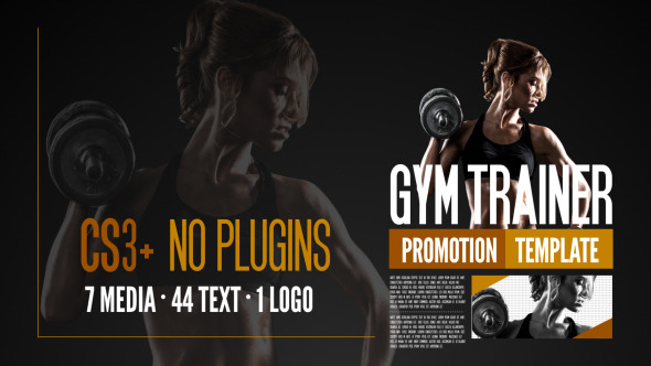 Gym Trainer Promotion - VideoHive 10116738