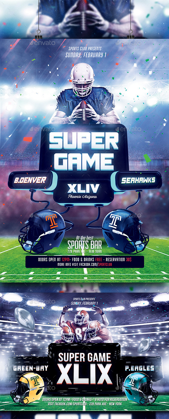 FootBall Flyer Bundle - Sports Events