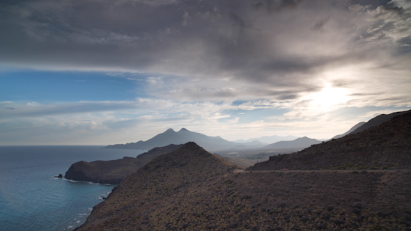 Coastal Panorama Cabo De Gata, Spain 2 alt