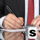 Businessman Writing And Signing Contract - VideoHive Item for Sale