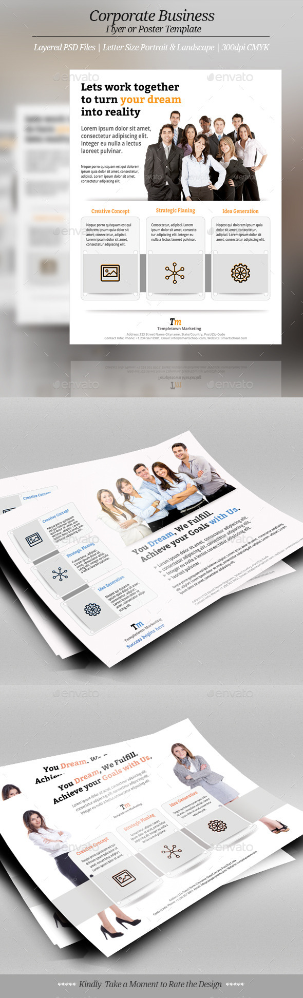 Corporate or Business Flyer Templates - Corporate Flyers