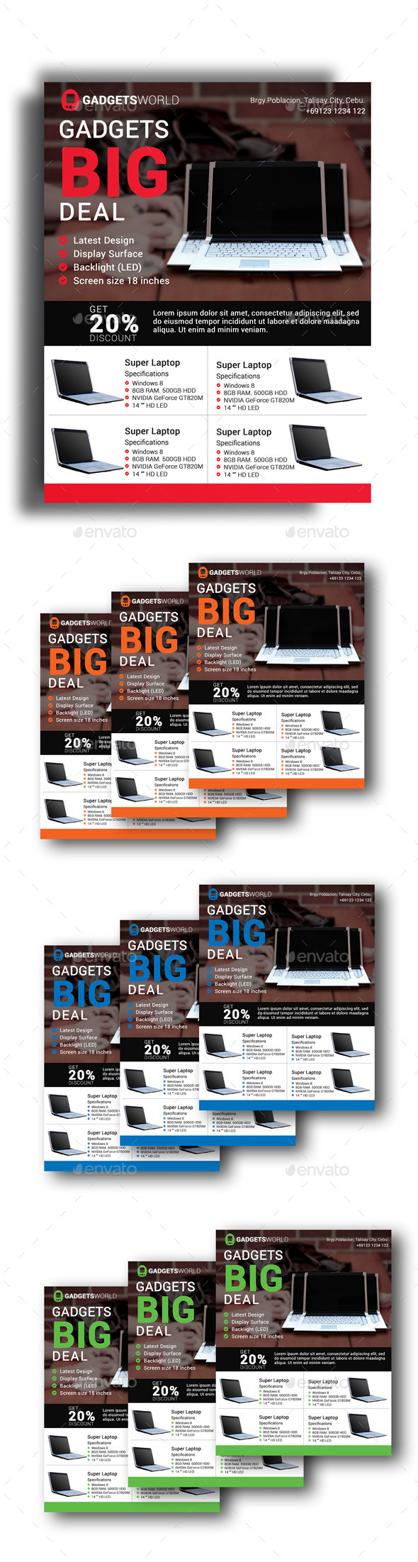 Gadget Deal Flyer - Corporate Flyers
