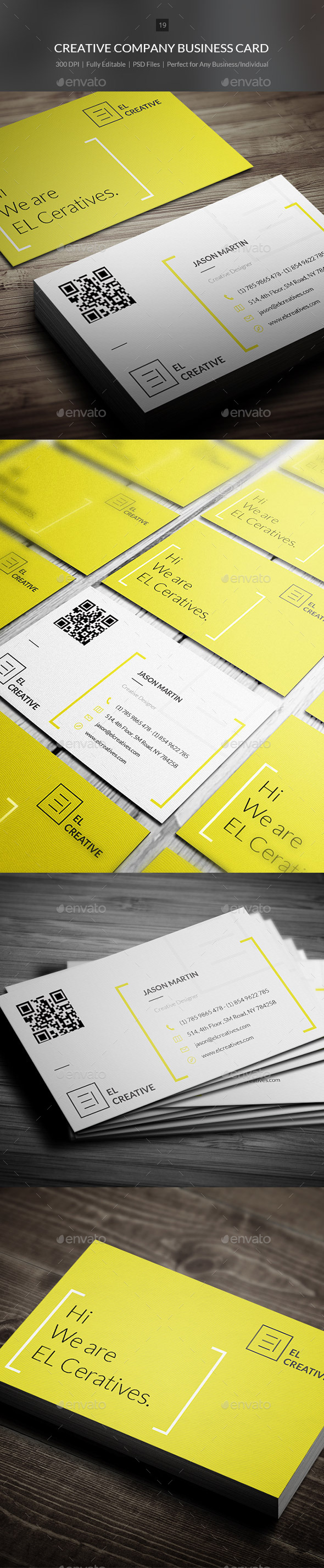 Creative Company Business Card - 19 - Creative Business Cards