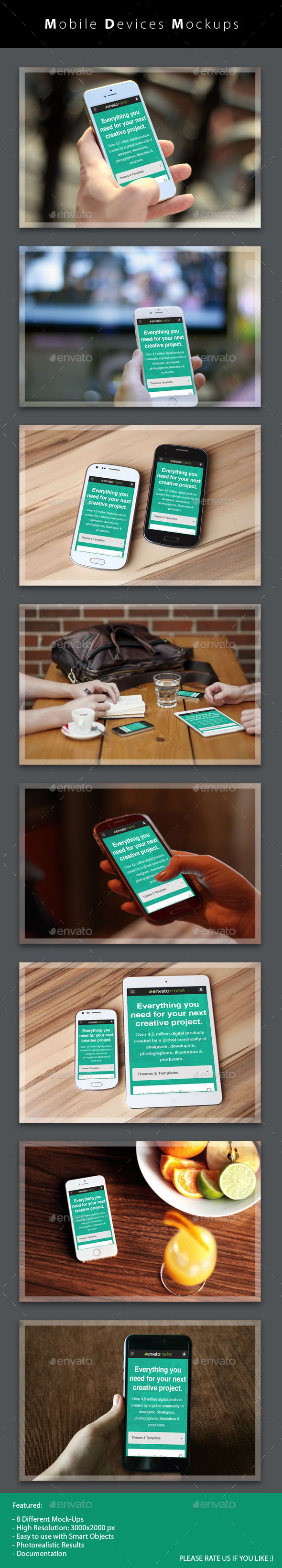 Mobile Devices Mockups