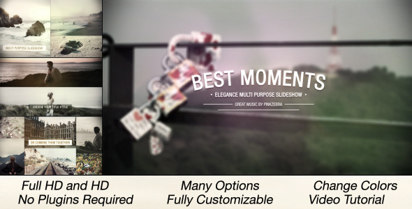 Best Moments - Multi Purpose Slideshow