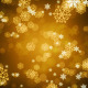 Golden Snow Flakes - VideoHive Item for Sale