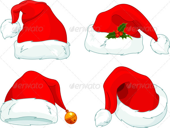 Santa Claus hat collection - Christmas Seasons/Holidays