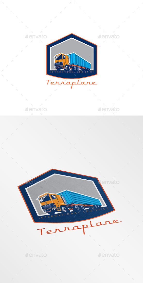 Terraplane International Logistics Logo - Objects Logo Templates