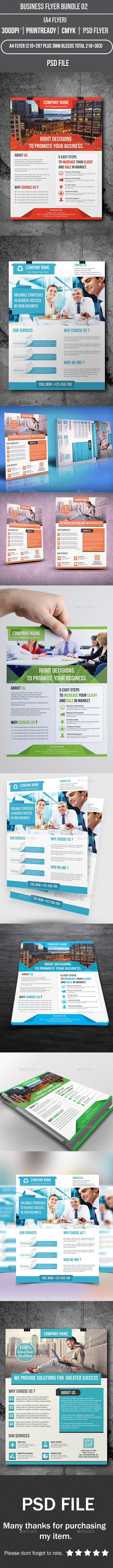 Business Flyer Bundle 02 - Corporate Flyers