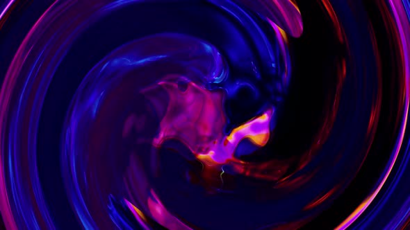 Shiny animated digital liquid flowing motion background. A 223