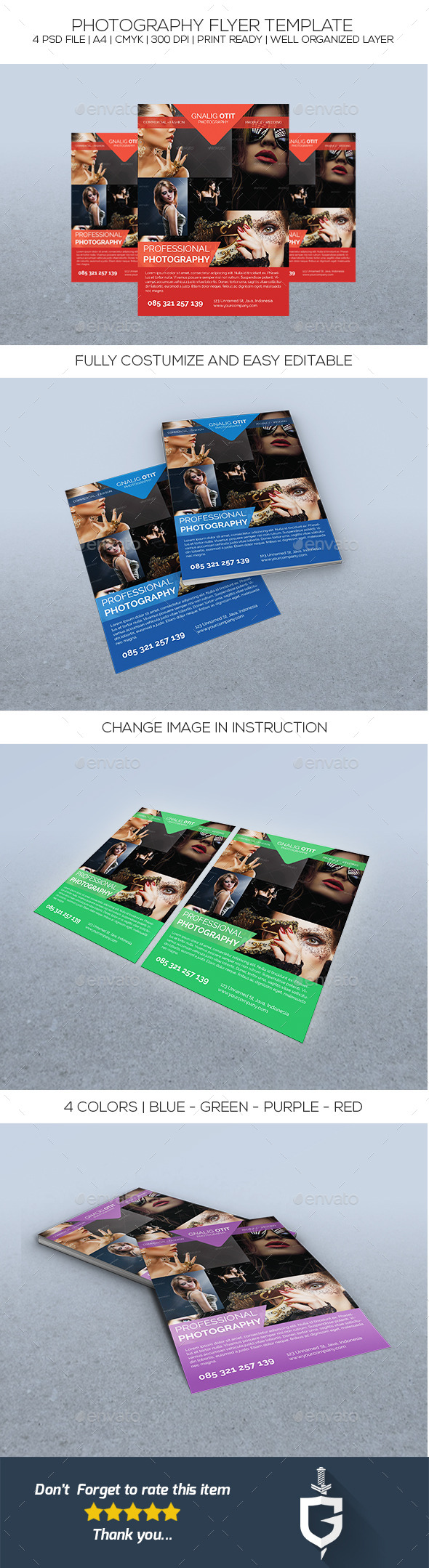 Photography Flyer Template - Corporate Flyers