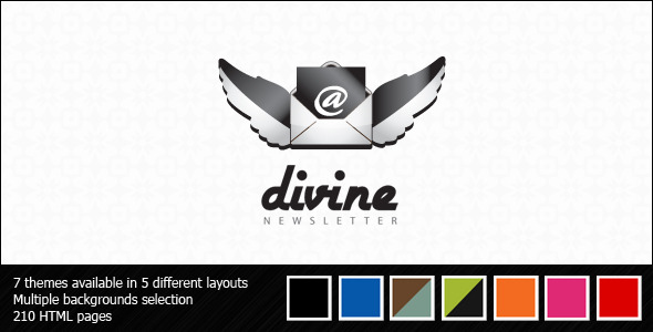 Divine Newsletter - ThemeForest 128140