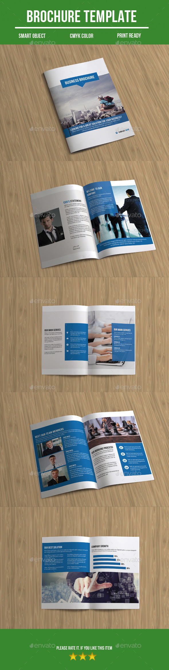 Bi-Fold Business Brochure - Corporate Brochures