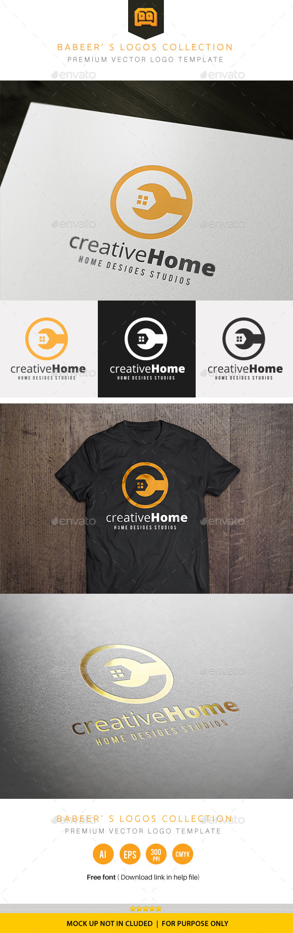 Creative Home - Buildings Logo Templates