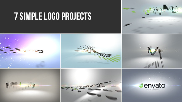 7 Simple Logo - VideoHive 10196646