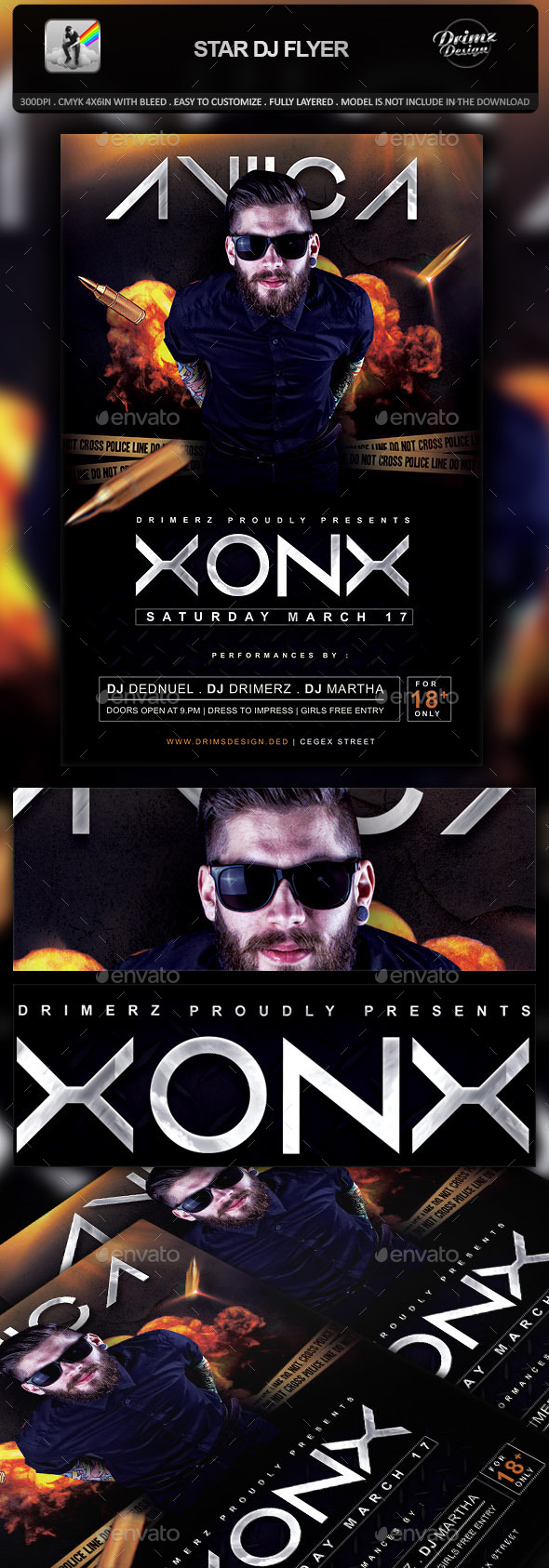 Star DJ Flyer - Events Flyers