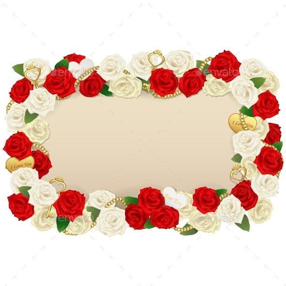 Romantic Flower Board - Valentines Seasons/Holidays