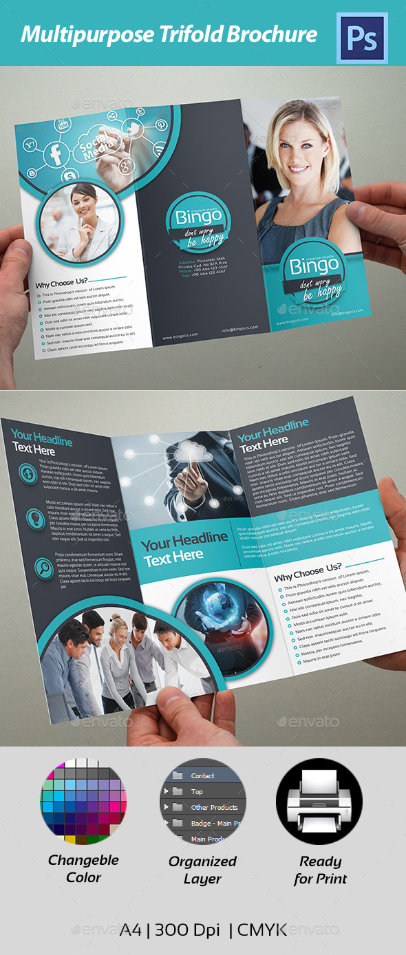 Trifold Brochure - Corporate Flyers