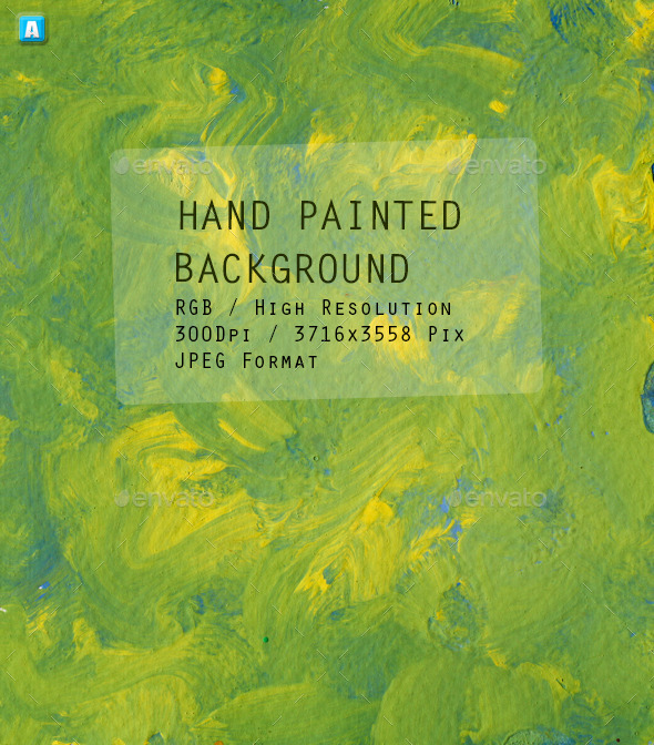 Hand Painted Background 0079 - Art Textures