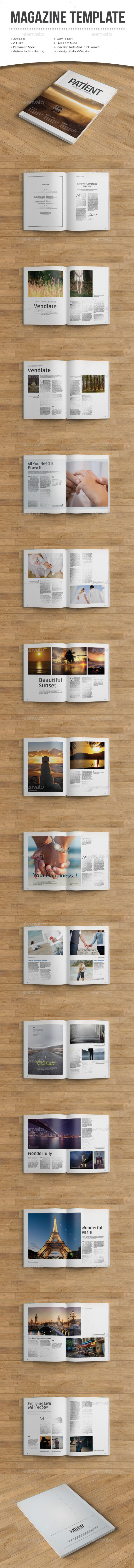 patient magazine - Magazines Print Templates