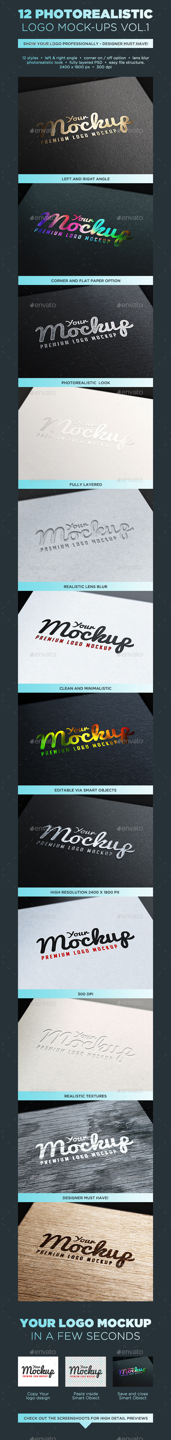 Your Mockup - Logo Mockups VOL.1 - Logo Product Mock-Ups