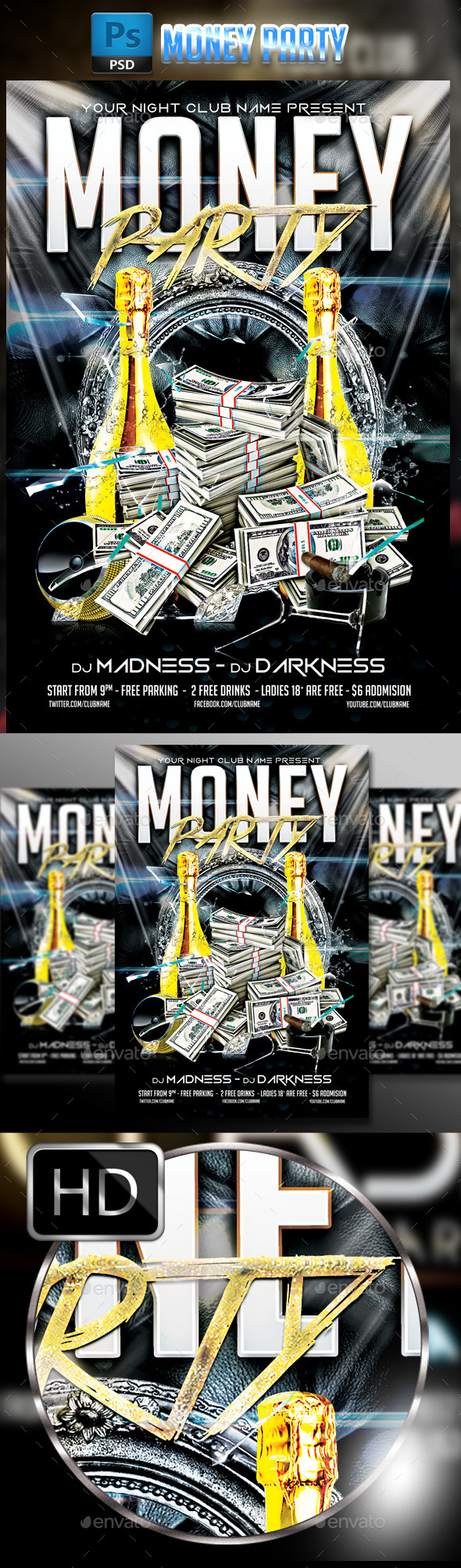 Money Party - Clubs & Parties Events