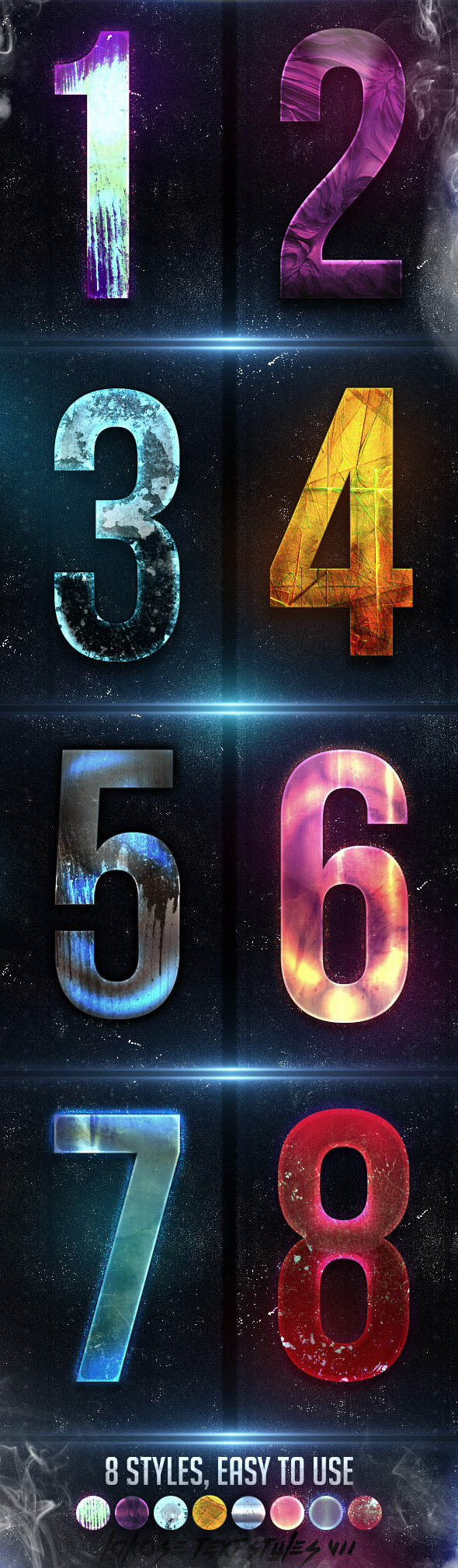 Lakose Text Styles V11 - Text Effects Styles