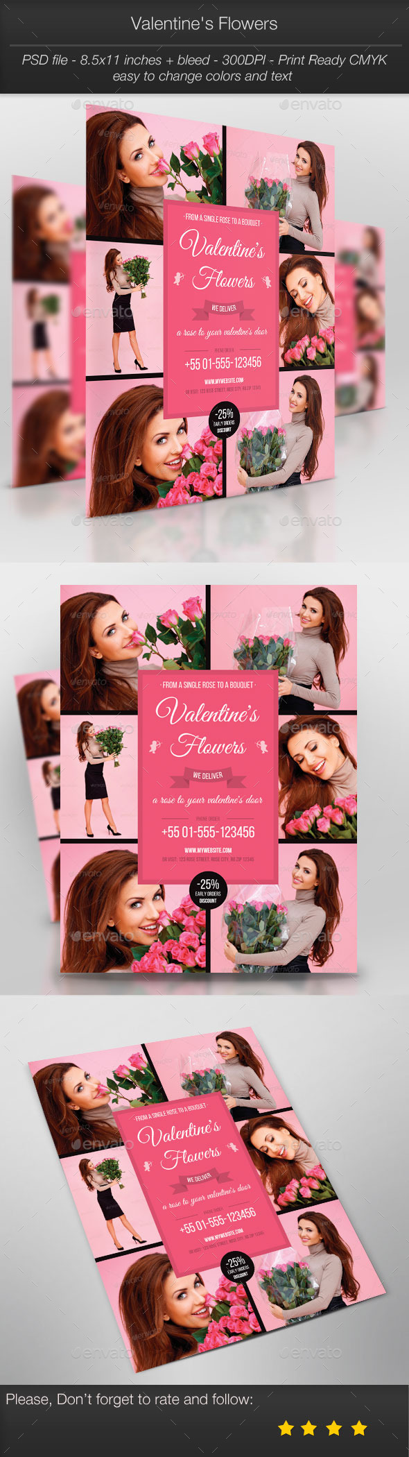 Business Promotion: Valentine's Flowers - Holidays Events