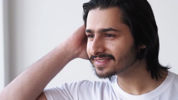 Attractive Oriental Man Masculine Beauty Confident alt