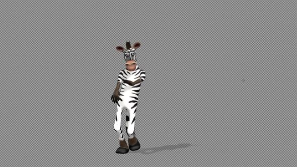 Toon Zebra Samba Dance alt