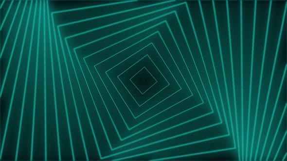 Loopable abstract digital neon geometric tunnel background. alt
