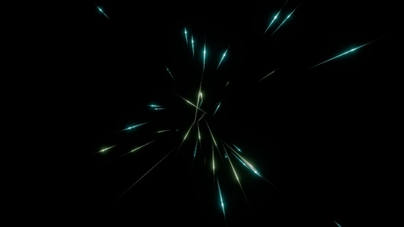 The release of optical emissions and their spread in the form of arrows Isolated by Alpha channel alt