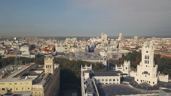 Cityscape of Madrid alt