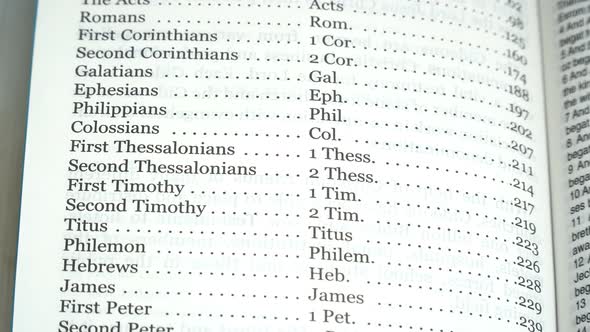 Overview of the Contents in the Bible 2 alt